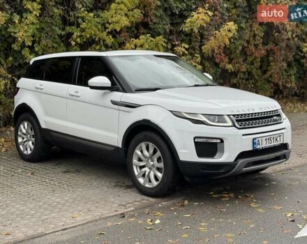 Белый Ленд Ровер Рендж Ровер Эвок, объемом двигателя 2 л и пробегом 59 тыс. км за 26500 $, фото 2 на Automoto.ua
