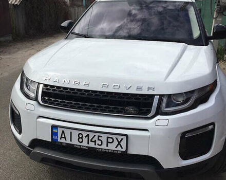 Белый Ленд Ровер Рендж Ровер Эвок, объемом двигателя 2 л и пробегом 117 тыс. км за 16400 $, фото 1 на Automoto.ua