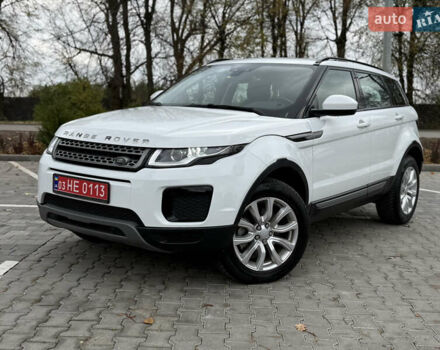 Ленд Ровер Рендж Ровер Эвок 2017 в Виннице на Automoto.ua Белый Ленд Ровер Рендж Ровер Эвок, объемом двигателя 2 л и пробегом 127 тыс. км за 19650 $, фото 1 на Automoto.ua