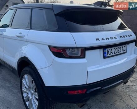 Білий Ленд Ровер Рендж Ровер Евок, об'ємом двигуна 2 л та пробігом 120 тис. км за 18500 $, фото 8 на Automoto.ua