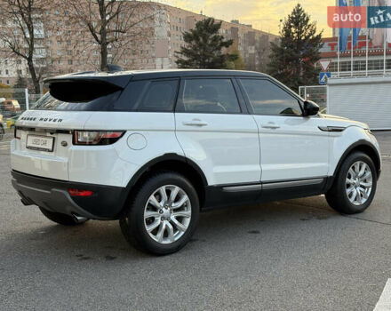 Білий Ленд Ровер Рендж Ровер Евок, об'ємом двигуна 2 л та пробігом 74 тис. км за 24500 $, фото 9 на Automoto.ua