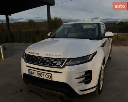 Ленд Ровер Рендж Ровер Эвок 2022 в Хусте на Automoto.ua Белый Ленд Ровер Рендж Ровер Эвок, объемом двигателя 2 л и пробегом 48 тыс. км за 51500 $, фото 1 на Automoto.ua