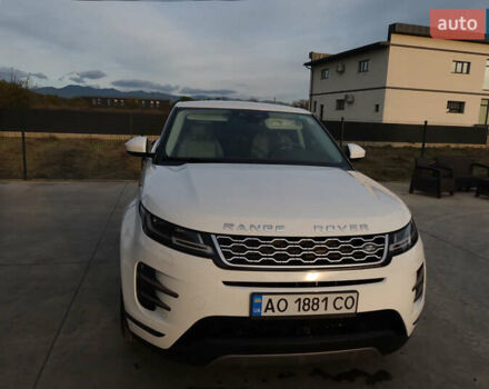 Ленд Ровер Рендж Ровер Эвок 2022 в Хусте на Automoto.ua Белый Ленд Ровер Рендж Ровер Эвок, объемом двигателя 2 л и пробегом 48 тыс. км за 51500 $, фото 2 на Automoto.ua