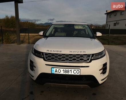 Ленд Ровер Рендж Ровер Эвок 2022 в Хусте на Automoto.ua Белый Ленд Ровер Рендж Ровер Эвок, объемом двигателя 2 л и пробегом 48 тыс. км за 51500 $, фото 3 на Automoto.ua