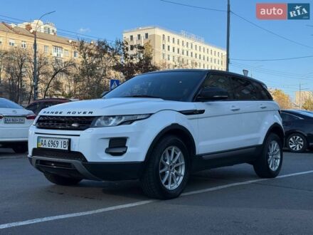 Білий Ленд Ровер Рендж Ровер Евок, об'ємом двигуна 2.18 л та пробігом 198 тис. км за 15600 $, фото 1 на Automoto.ua