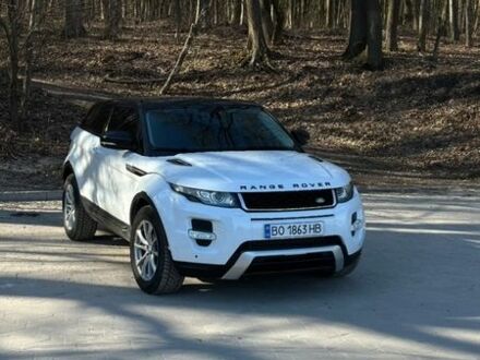 Белый Ленд Ровер Рендж Ровер Эвок, объемом двигателя 2 л и пробегом 179 тыс. км за 12700 $, фото 1 на Automoto.ua