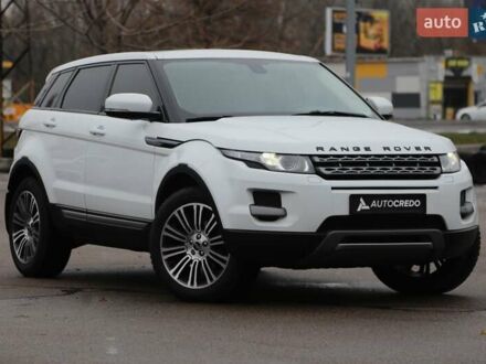 Білий Ленд Ровер Рендж Ровер Евок, об'ємом двигуна 2.18 л та пробігом 202 тис. км за 18000 $, фото 1 на Automoto.ua