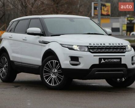 Белый Ленд Ровер Рендж Ровер Эвок, объемом двигателя 2.18 л и пробегом 202 тыс. км за 18000 $, фото 1 на Automoto.ua