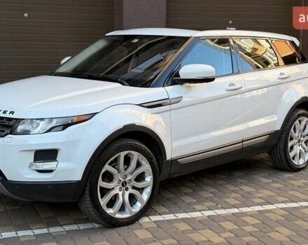 Белый Ленд Ровер Рендж Ровер Эвок, объемом двигателя 2 л и пробегом 142 тыс. км за 13750 $, фото 1 на Automoto.ua
