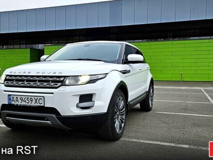 Белый Ленд Ровер Рендж Ровер Эвок, объемом двигателя 2 л и пробегом 84 тыс. км за 17900 $, фото 1 на Automoto.ua