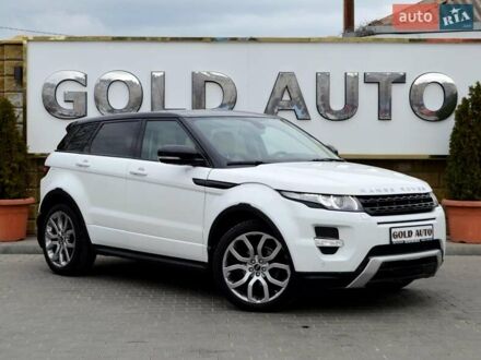 Белый Ленд Ровер Рендж Ровер Эвок, объемом двигателя 2 л и пробегом 175 тыс. км за 14900 $, фото 1 на Automoto.ua