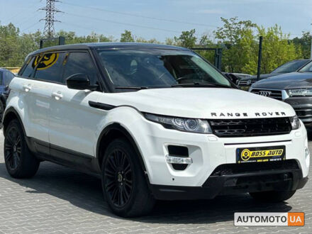 Ленд Ровер Рендж Ровер Евок 2012 у Чернівцях на Automoto.ua Білий Ленд Ровер Рендж Ровер Евок, об'ємом двигуна 2 л та пробігом 258 тис. км за 19500 $, фото 1 на Automoto.ua