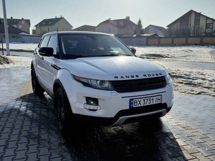 Белый Ленд Ровер Рендж Ровер Эвок, объемом двигателя 2 л и пробегом 186 тыс. км за 16900 $, фото 1 на Automoto.ua