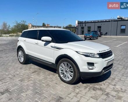 Білий Ленд Ровер Рендж Ровер Евок, об'ємом двигуна 2 л та пробігом 125 тис. км за 16800 $, фото 1 на Automoto.ua