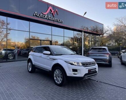 Белый Ленд Ровер Рендж Ровер Эвок, объемом двигателя 2.18 л и пробегом 159 тыс. км за 17900 $, фото 1 на Automoto.ua