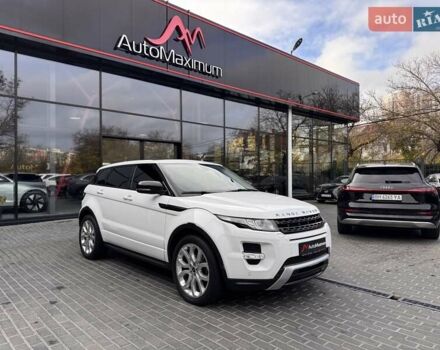 Белый Ленд Ровер Рендж Ровер Эвок, объемом двигателя 2 л и пробегом 63 тыс. км за 18900 $, фото 1 на Automoto.ua