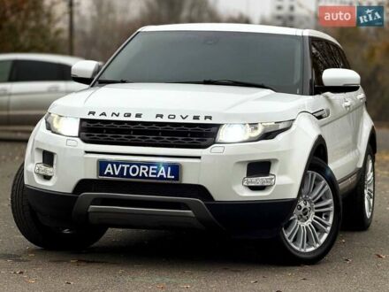 Белый Ленд Ровер Рендж Ровер Эвок, объемом двигателя 2 л и пробегом 125 тыс. км за 14800 $, фото 1 на Automoto.ua
