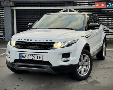 Белый Ленд Ровер Рендж Ровер Эвок, объемом двигателя 2.2 л и пробегом 108 тыс. км за 17800 $, фото 1 на Automoto.ua