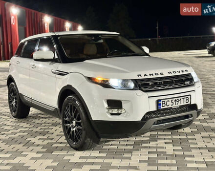 Белый Ленд Ровер Рендж Ровер Эвок, объемом двигателя 2 л и пробегом 200 тыс. км за 15500 $, фото 1 на Automoto.ua