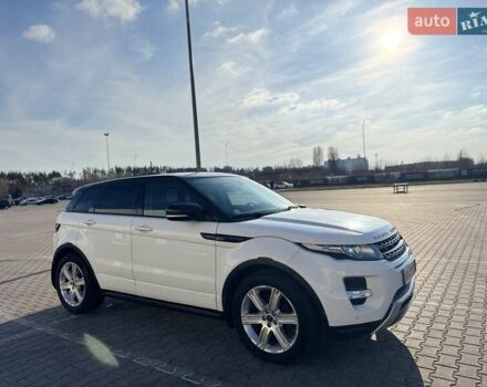 Білий Ленд Ровер Рендж Ровер Евок, об'ємом двигуна 2.18 л та пробігом 176 тис. км за 19500 $, фото 1 на Automoto.ua