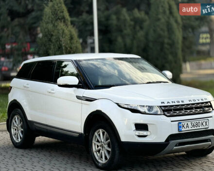Белый Ленд Ровер Рендж Ровер Эвок, объемом двигателя 2.18 л и пробегом 180 тыс. км за 15500 $, фото 1 на Automoto.ua
