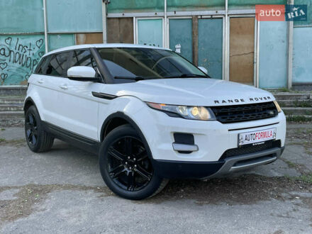 Ленд Ровер Рендж Ровер Эвок 2013 в Киеве на Automoto.ua Белый Ленд Ровер Рендж Ровер Эвок, объемом двигателя 2 л и пробегом 189 тыс. км за 15200 $, фото 1 на Automoto.ua
