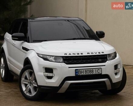 Белый Ленд Ровер Рендж Ровер Эвок, объемом двигателя 2 л и пробегом 104 тыс. км за 18900 $, фото 1 на Automoto.ua