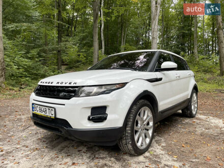 Ленд Ровер Рендж Ровер Эвок 2013 в Львове на Automoto.ua Белый Ленд Ровер Рендж Ровер Эвок, объемом двигателя 2 л и пробегом 157 тыс. км за 18999 $, фото 1 на Automoto.ua