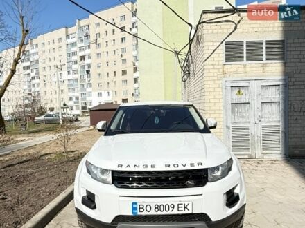 Білий Ленд Ровер Рендж Ровер Евок, об'ємом двигуна 2 л та пробігом 199 тис. км за 16500 $, фото 1 на Automoto.ua