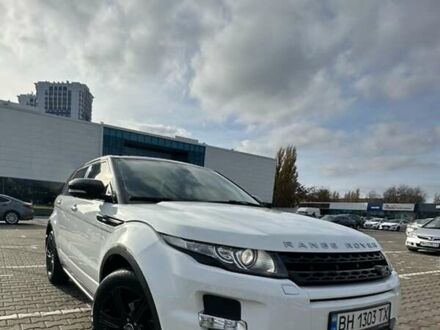 Белый Ленд Ровер Рендж Ровер Эвок, объемом двигателя 2.18 л и пробегом 72 тыс. км за 18500 $, фото 1 на Automoto.ua