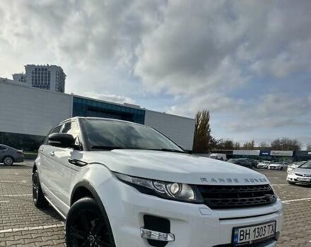 Белый Ленд Ровер Рендж Ровер Эвок, объемом двигателя 2.18 л и пробегом 72 тыс. км за 18500 $, фото 1 на Automoto.ua