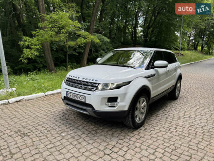 Ленд Ровер Рендж Ровер Эвок 2013 в Чернигове на Automoto.ua Белый Ленд Ровер Рендж Ровер Эвок, объемом двигателя 2.18 л и пробегом 198 тыс. км за 18500 $, фото 1 на Automoto.ua