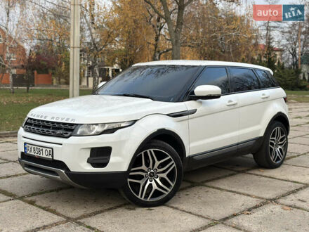 Белый Ленд Ровер Рендж Ровер Эвок, объемом двигателя 2.2 л и пробегом 220 тыс. км за 15600 $, фото 1 на Automoto.ua