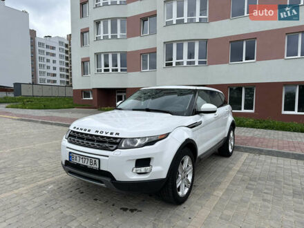Ленд Ровер Рендж Ровер Эвок 2014 в Виннице на Automoto.ua Белый Ленд Ровер Рендж Ровер Эвок, объемом двигателя 2 л и пробегом 195 тыс. км за 17500 $, фото 1 на Automoto.ua