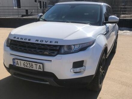 Белый Ленд Ровер Рендж Ровер Эвок, объемом двигателя 2 л и пробегом 245 тыс. км за 16300 $, фото 1 на Automoto.ua