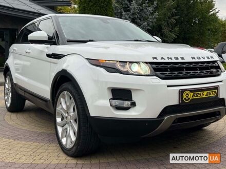 Ленд Ровер Рендж Ровер Эвок 2014 в Львове на Automoto.ua Белый Ленд Ровер Рендж Ровер Эвок, объемом двигателя 2 л и пробегом 170 тыс. км за 18800 $, фото 1 на Automoto.ua