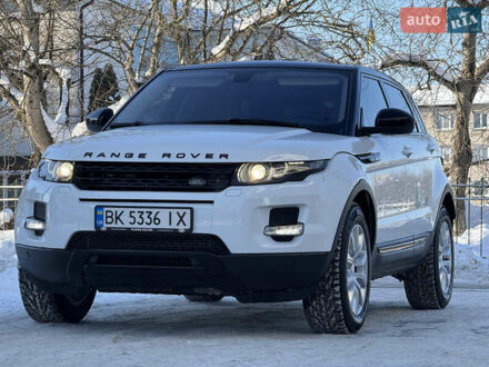 Білий Ленд Ровер Рендж Ровер Евок, об'ємом двигуна 2.2 л та пробігом 115 тис. км за 18999 $, фото 1 на Automoto.ua