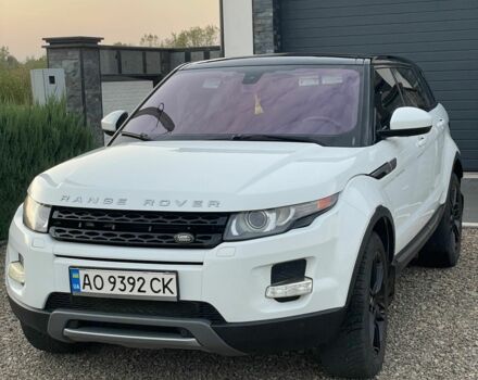 Белый Ленд Ровер Рендж Ровер Эвок, объемом двигателя 2 л и пробегом 111 тыс. км за 15999 $, фото 1 на Automoto.ua
