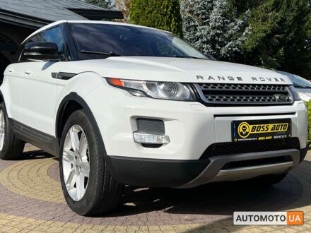 Ленд Ровер Рендж Ровер Эвок 2014 в Львове на Automoto.ua Белый Ленд Ровер Рендж Ровер Эвок, объемом двигателя 2 л и пробегом 161 тыс. км за 19250 $, фото 1 на Automoto.ua
