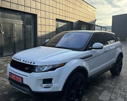 Белый Ленд Ровер Рендж Ровер Эвок, объемом двигателя 2 л и пробегом 150 тыс. км за 17500 $, фото 1 на Automoto.ua