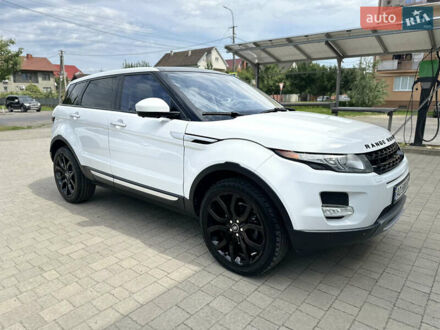 Ленд Ровер Рендж Ровер Эвок 2015 в Мукачеве на Automoto.ua Белый Ленд Ровер Рендж Ровер Эвок, объемом двигателя 2 л и пробегом 156 тыс. км за 19500 $, фото 1 на Automoto.ua