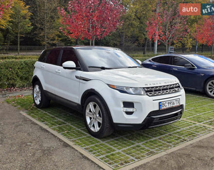 Белый Ленд Ровер Рендж Ровер Эвок, объемом двигателя 2 л и пробегом 161 тыс. км за 13500 $, фото 1 на Automoto.ua