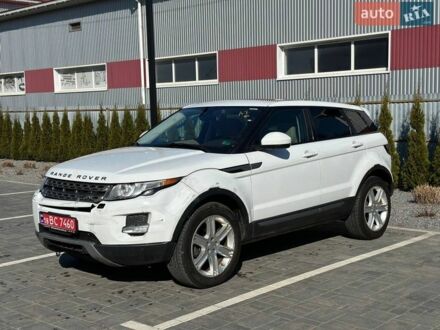Білий Ленд Ровер Рендж Ровер Евок, об'ємом двигуна 2 л та пробігом 201 тис. км за 10990 $, фото 1 на Automoto.ua