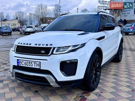 Белый Ленд Ровер Рендж Ровер Эвок, объемом двигателя 2 л и пробегом 185 тыс. км за 21400 $, фото 1 на Automoto.ua