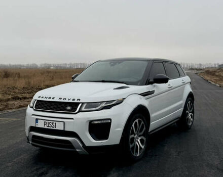 Белый Ленд Ровер Рендж Ровер Эвок, объемом двигателя 2 л и пробегом 122 тыс. км за 26999 $, фото 1 на Automoto.ua
