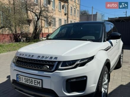 Белый Ленд Ровер Рендж Ровер Эвок, объемом двигателя 2 л и пробегом 124 тыс. км за 20500 $, фото 1 на Automoto.ua