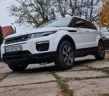 Білий Ленд Ровер Рендж Ровер Евок, об'ємом двигуна 2 л та пробігом 86 тис. км за 26200 $, фото 1 на Automoto.ua