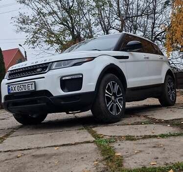 Белый Ленд Ровер Рендж Ровер Эвок, объемом двигателя 2 л и пробегом 86 тыс. км за 26200 $, фото 1 на Automoto.ua