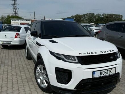 Білий Ленд Ровер Рендж Ровер Евок, об'ємом двигуна 2 л та пробігом 99 тис. км за 21900 $, фото 1 на Automoto.ua