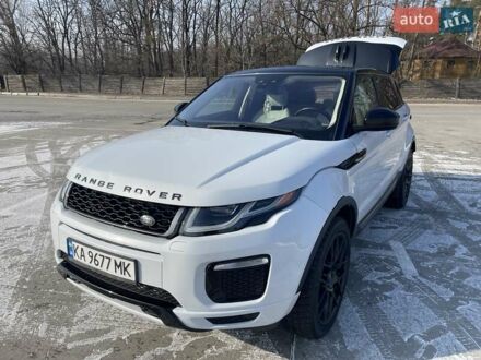 Ленд Ровер Рендж Ровер Эвок 2016 в Киеве на Automoto.ua Белый Ленд Ровер Рендж Ровер Эвок, объемом двигателя 2 л и пробегом 120 тыс. км за 17990 $, фото 1 на Automoto.ua